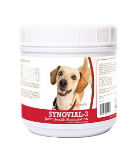 Healthy Breeds Synovial-3 Dog Hip & Joint Support Soft Chews for Chiweenie - OVER 200 BREEDS - Glucosamine MSM Omega & Vitamins Supplement - Cartilage Care - 120 Ct