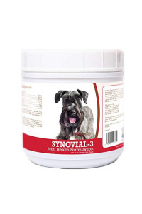 Healthy Breeds Synovial-3 Dog Hip & Joint Support Soft Chews for Cesky Terrier - OVER 200 BREEDS - Glucosamine MSM Omega & Vitamins Supplement - Cartilage Care - 120 Ct