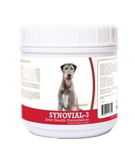 Healthy Breeds Synovial-3 Dog Hip & Joint Support Soft Chews for Irish Wolfhound - OVER 200 BREEDS - Glucosamine MSM Omega & Vitamins Supplement - Cartilage Care - 120 Ct