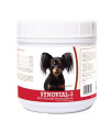 Healthy Breeds Synovial-3 Dog Hip & Joint Support Soft Chews for Russian Toy Terrier - OVER 200 BREEDS - Glucosamine MSM Omega & Vitamins Supplement - Cartilage Care - 120 Ct