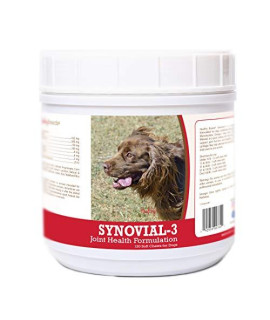 Healthy Breeds Synovial-3 Dog Hip & Joint Support Soft Chews for Sussex Spaniel - OVER 200 BREEDS - Glucosamine MSM Omega & Vitamins Supplement - Cartilage Care - 120 Ct