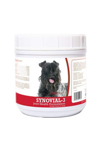 Healthy Breeds Synovial-3 Dog Hip & Joint Support Soft Chews for Kerry Blue Terrier - OVER 200 BREEDS - Glucosamine MSM Omega & Vitamins Supplement - Cartilage Care - 120 Ct
