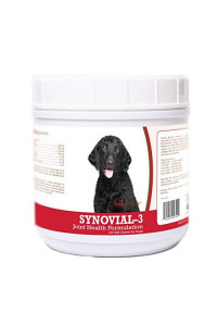 Healthy Breeds Synovial-3 Dog Hip & Joint Support Soft Chews for Curly-Coated Retriever - OVER 200 BREEDS - Glucosamine MSM Omega & Vitamins Supplement - Cartilage Care - 120 Ct
