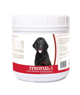 Healthy Breeds Synovial-3 Dog Hip & Joint Support Soft Chews for Curly-Coated Retriever - OVER 200 BREEDS - Glucosamine MSM Omega & Vitamins Supplement - Cartilage Care - 120 Ct
