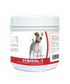 Healthy Breeds Synovial-3 Dog Hip & Joint Support Soft Chews for Parson Russell Terrier - OVER 200 BREEDS - Glucosamine MSM Omega & Vitamins Supplement - Cartilage Care - 120 Ct
