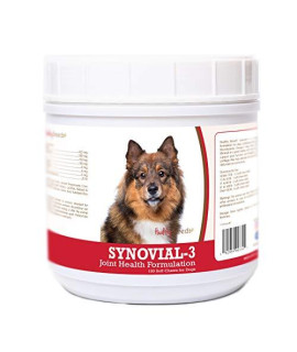 Healthy Breeds Synovial-3 Dog Hip & Joint Support Soft Chews for Eurasier - OVER 200 BREEDS - Glucosamine MSM Omega & Vitamins Supplement - Cartilage Care - 120 Ct