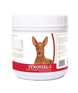 Healthy Breeds Synovial-3 Dog Hip & Joint Support Soft Chews for Pharaoh Hound - OVER 200 BREEDS - Glucosamine MSM Omega & Vitamins Supplement - Cartilage Care - 120 Ct