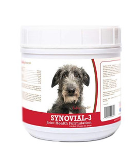 Healthy Breeds Synovial-3 Dog Hip & Joint Support Soft Chews for Scottish Deerhound - OVER 200 BREEDS - Glucosamine MSM Omega & Vitamins Supplement - Cartilage Care - 120 Ct