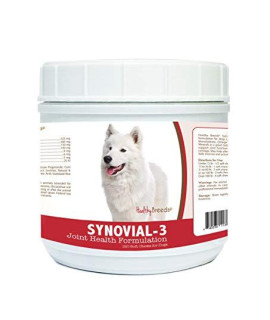 Healthy Breeds Synovial-3 Dog Hip & Joint Support Soft Chews for Samoyed - OVER 200 BREEDS - Glucosamine MSM Omega & Vitamins Supplement - Cartilage Care - 120 Ct