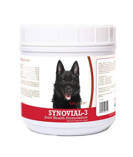 Healthy Breeds Synovial-3 Dog Hip & Joint Support Soft Chews for Schipperke - OVER 200 BREEDS - Glucosamine MSM Omega & Vitamins Supplement - Cartilage Care - 120 Ct