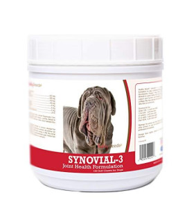 Healthy Breeds Synovial-3 Dog Hip & Joint Support Soft Chews for Neapolitan Mastiff - OVER 200 BREEDS - Glucosamine MSM Omega & Vitamins Supplement - Cartilage Care - 120 Ct