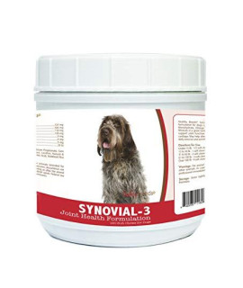 Healthy Breeds Synovial-3 Dog Hip & Joint Support Soft Chews for Wirehaired Pointing Griffon - OVER 200 BREEDS - Glucosamine MSM Omega & Vitamins Supplement - Cartilage Care - 120 Ct