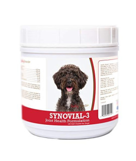 Healthy Breeds Synovial-3 Dog Hip & Joint Support Soft Chews for Schnoodle - OVER 200 BREEDS - Glucosamine MSM Omega & Vitamins Supplement - Cartilage Care - 120 Ct