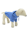Lovelonglong Pet Clothing Clothes Dog Coat Hoodies Winter Autumn Sweatshirt For Small Middle Large Size Dogs 11 Colors 100% Cotton 2018 New (L, Blue)