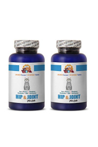 Joint Health for Cats - Hip and Joint for Cats - Premium Formula - Treats - glucosamine for Cats Chews - 240 Chews (2 Bottle)