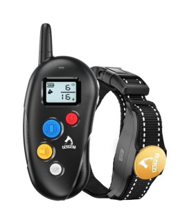 PATPET Shock Collars for Large Dogs with Remote - (1-16) Shock Levels Dog Training Collar with 3 Safe Model, Rechargeable & Waterproof