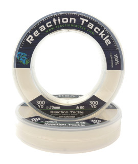 Reaction Tackle 100% Pure Fluorocarbonclear 15LB 50 Yd