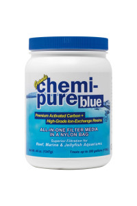 Boyd Enterprises CPBLU44 Chemi-Pure Blue Grande Aquarium Filtration, 44 oz, Black