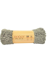 My Doggy Place - Microfiber Door Mat - Soft and Plush Pet Mat for Every Room of The House - Dirt and Water Absorbent Mat - Washer & Dryer Safe Non-Slip Mat - Sage Green - M - 31 x 20 in