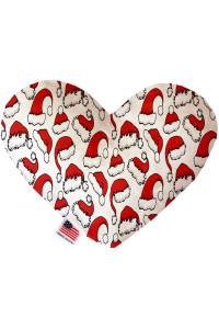 Mirage Pet Products Santa Hats 6 Inch Heart Dog Toy