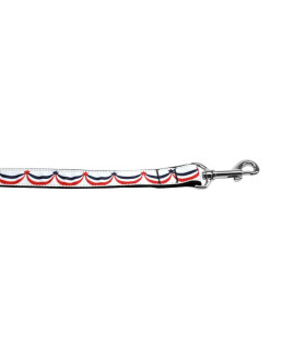 Mirage Pet Products Nylon American Swag Nylon Dog Leash - 58 Wide and 4 Long