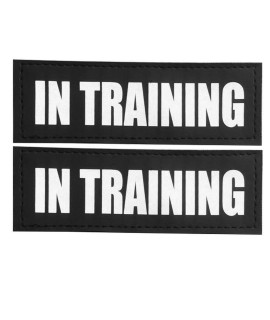 Fairwin in Training Patches, Reflective and Removable Dog Tags for Service Vest Dog Harness