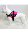 ActiveDogs Padded Air-Tech Service Dog Harness Vest - 13 Color Variety (XL - Girth 29"-40", Hot Pink)