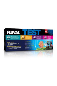 Fluval Master Test Kit for Aquarium Water, Freshwater & Saltwater Fish Tank Test