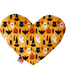 Mirage Pet Products Happy Halloween 8 Inch Heart Dog Toy