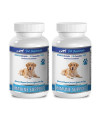 Older Dog Care - Dogs Immune Support - Advanced CHEWABLE Treats - Premium - Dog Mushroom - 2 Bottles (180 Chews)