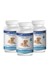 Dog antioxidant Supplements - Dogs Immune Support - Advanced CHEWABLE Treats - Premium - Dog antioxidants - 3 Bottles (270 Chews)