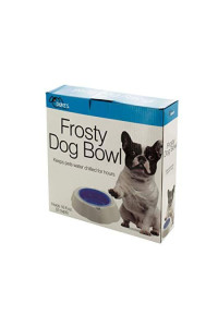 DUKES 16 Oz. Frosty Water Chilling Dog Bowl - Set of 12