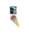 Ice Cream Cone Squeak Dog Toy - Set of 48