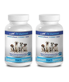 PET SUPPLEMENTS Urinary Health for Dogs - Dog Urinary Tract Support - Powerful Complex - Chews - Cranberry Dog chewables - 2 Bottle (180 Treats)