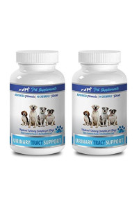 PET SUPPLEMENTS Dog Bladder Health - Dog Urinary Tract Support - Powerful Complex - Chews - Cranberry Dog Chews - 2 Bottle (180 Treats)
