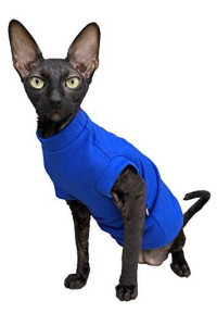 Kotomoda cat wear Turtleneck Maxi Winter in Blue (XS)