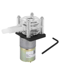 DC Vacuum Pump Strong Suction Self Priming Peristaltic Pump, High Flow for Aquarium Chemicals Liquids and Other Dosing Additives (12V)