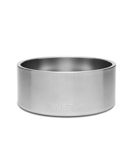 YETI Boomer 8, Stainless Steel, Non-Slip Dog Bowl, Holds 64 Ounces, Stainless