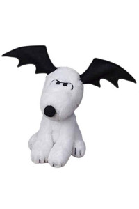 Peanuts Animated Snoopy with Ear Flapping Bat Wings 11 Inches Plays Linus and Lucy