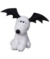 Peanuts Animated Snoopy with Ear Flapping Bat Wings 11 Inches Plays Linus and Lucy