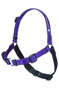The Original Sense-ation No-Pull Dog Training Harness (Purple, Extra Small, Wide)