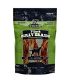 Redbarn 7" Braided Bully Sticks for Dogs. Natural, Grain-Free, Highly Palatable, Long-Lasting Dental Chews Sourced from Free-Range, Grass-Fed Cattle, 3-Count (Pack of 12)