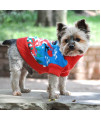 DOGGIE DESIGN Combed Cotton Ugly Snowman Holiday Dog Sweater (Large)