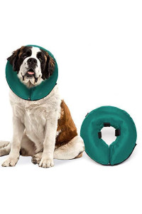 ProCollar Protective Inflatable Recovery Collar for Dogs and Cats - Soft Pet Collar Does Not Block Vision E-Collar - Designed to Prevent Pets from Touching Stitches, Wounds and Rashes (XX-Large)