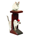 Wooden Adjustable Cat Scratch and Perch