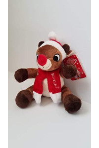 Dan Dee Rudolph Red Nosed Reindeer Pet Toy - Rudolph Squeak