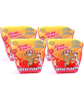Sunshine Pet Treats 4 Pack of Pupcorn Cheese Flavor Healthy Dog Treats