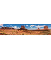 Carolina Custom Cages Reptile Habitat Background; Monument Valley Panorama, for 48Lx24Wx24H Terrarium, 3-Sided Wraparound