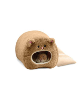 Rat Hamster Warm Bed House Cusion Fleece Hut Hanging Hammock Cute Toy Nest for Mini Small Animal Mice,Sugar Glider,Chinchilla,Dwraf Hamster