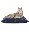 Fringe Studio Pet Bed, Celestial Pillow, 36 x 27 x 5 inches (225002), Multi-Colored